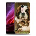 Дизайнерский силиконовый чехол для BQ Strike Selfie Max Собаки