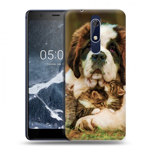 Дизайнерский пластиковый чехол для Nokia 5.1 Собаки