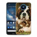 Дизайнерский силиконовый чехол для Nokia 8.3 Собаки