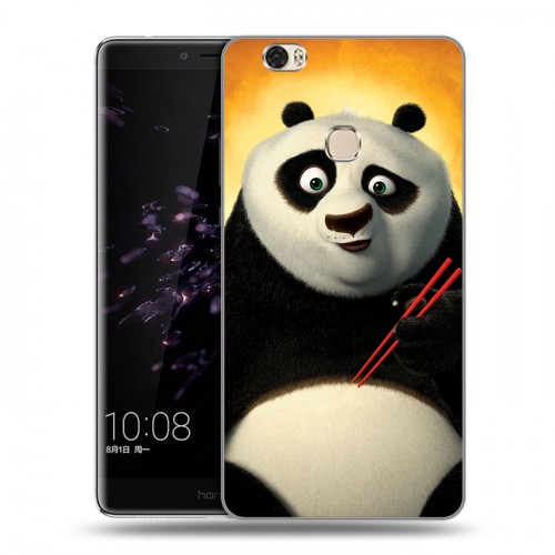 Дизайнерский пластиковый чехол для Huawei Honor Note 8 Кунг-Фу Панда