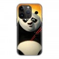 Дизайнерский силиконовый чехол для Iphone 14 Pro Кунг-Фу Панда