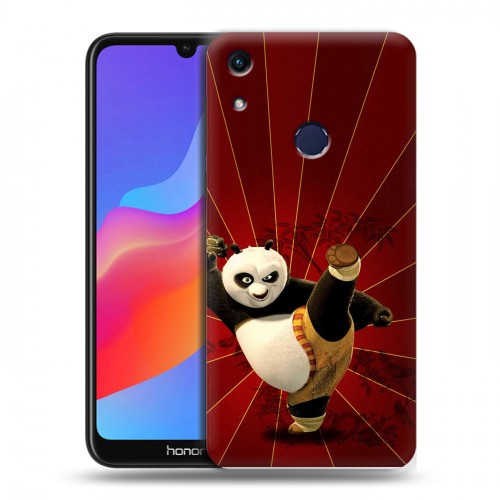 Дизайнерский пластиковый чехол для Huawei Honor 8A Кунг-Фу Панда