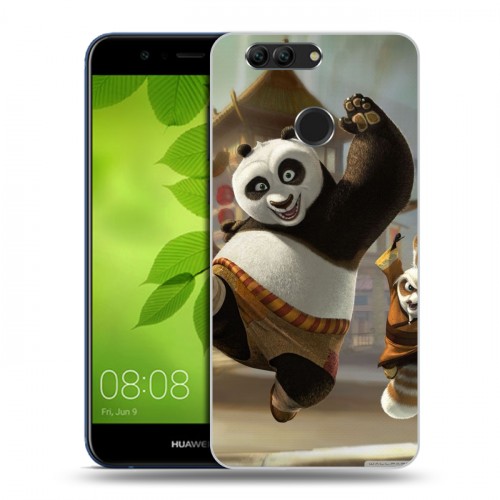 Дизайнерский пластиковый чехол для Huawei Nova 2 Plus Кунг-Фу Панда