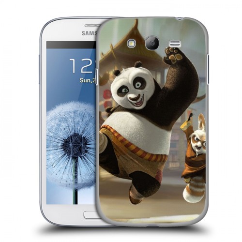 Дизайнерский пластиковый чехол для Samsung Galaxy Grand Кунг-Фу Панда