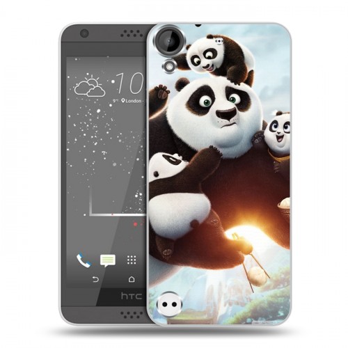 Дизайнерский пластиковый чехол для HTC Desire 530 Кунг-Фу Панда
