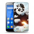 Дизайнерский пластиковый чехол для Huawei Honor 3C Lite Кунг-Фу Панда