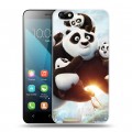 Дизайнерский пластиковый чехол для Huawei Honor 4X Кунг-Фу Панда