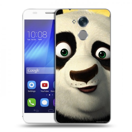 Дизайнерский пластиковый чехол для Huawei Honor 6C Кунг-Фу Панда