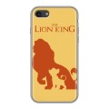 Дизайнерский силиконовый чехол для Iphone 7 Король Лев