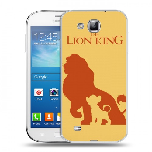 Дизайнерский пластиковый чехол для Samsung Galaxy Premier Король Лев