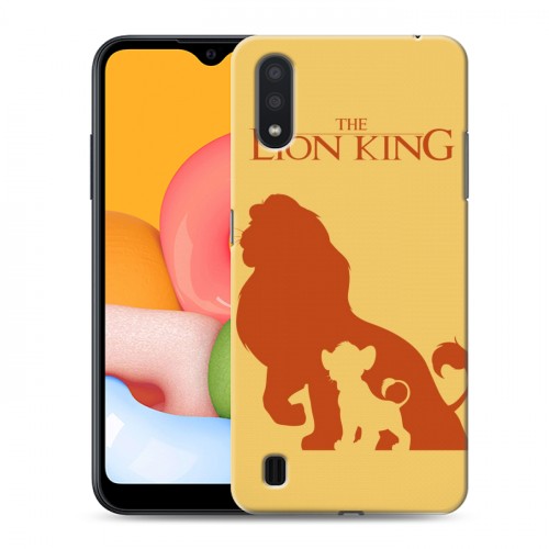 Дизайнерский силиконовый чехол для Samsung Galaxy M01 Король Лев