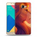 Дизайнерский силиконовый чехол для Samsung Galaxy A9 Король Лев