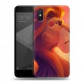 Дизайнерский силиконовый чехол для Xiaomi Mi8 SE Король Лев