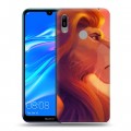 Дизайнерский пластиковый чехол для Huawei Y6 (2019) Король Лев