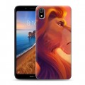 Дизайнерский силиконовый чехол для Xiaomi RedMi 7A Король Лев