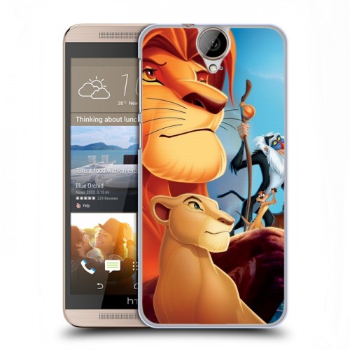 Дизайнерский пластиковый чехол для HTC One E9+ Король Лев