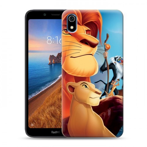 Дизайнерский силиконовый чехол для Xiaomi RedMi 7A Король Лев