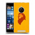 Дизайнерский пластиковый чехол для Nokia Lumia 830 Король Лев
