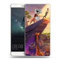 Дизайнерский пластиковый чехол для Huawei Mate S Король Лев