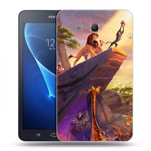 Дизайнерский силиконовый чехол для Samsung Galaxy Tab A 7 (2016) Король Лев