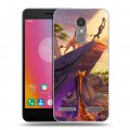 Дизайнерский пластиковый чехол для Lenovo K6 Король Лев