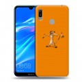 Дизайнерский пластиковый чехол для Huawei Y6 (2019) Король Лев