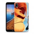 Дизайнерский силиконовый чехол для Xiaomi RedMi 7A Король Лев