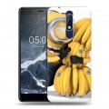 Дизайнерский пластиковый чехол для Nokia 5.1 Миньоны