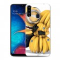 Дизайнерский пластиковый чехол для Samsung Galaxy A20s Миньоны