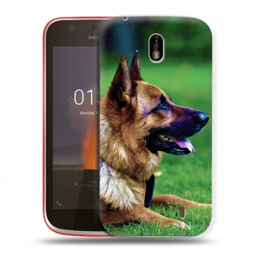 Дизайнерский пластиковый чехол для Nokia 1 Собаки