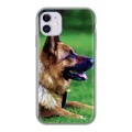 Дизайнерский силиконовый чехол для Iphone 11 Собаки