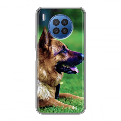 Дизайнерский силиконовый чехол для Huawei Nova 8i Собаки