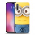 Дизайнерский силиконовый с усиленными углами чехол для Xiaomi Mi9 Миньоны