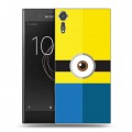 Дизайнерский пластиковый чехол для Sony Xperia XZs Миньоны