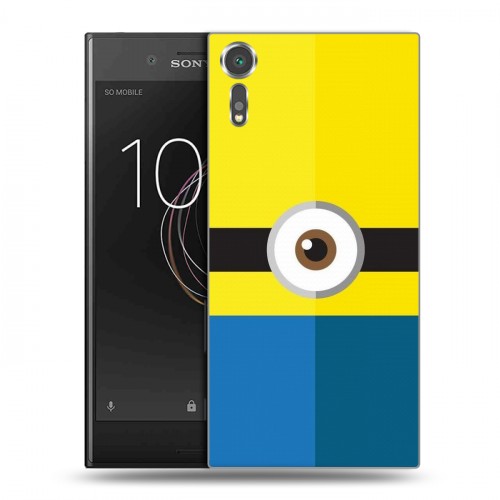 Дизайнерский пластиковый чехол для Sony Xperia XZs Миньоны