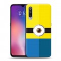 Дизайнерский силиконовый с усиленными углами чехол для Xiaomi Mi9 Миньоны