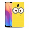 Дизайнерский силиконовый с усиленными углами чехол для Xiaomi RedMi 8A Миньоны