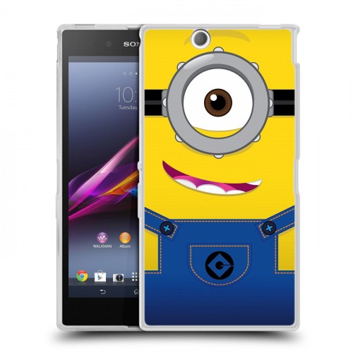 Дизайнерский пластиковый чехол для Sony Xperia Z Ultra  Миньоны