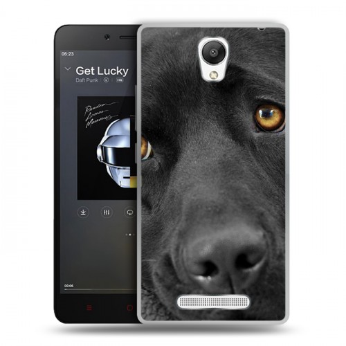 Дизайнерский силиконовый чехол для Xiaomi RedMi Note 2 Собаки