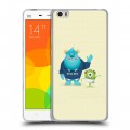 Дизайнерский силиконовый чехол для Xiaomi Mi Note Коорпорация монстров