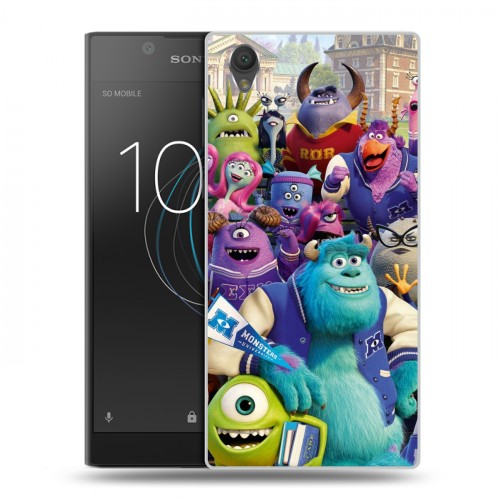 Дизайнерский пластиковый чехол для Sony Xperia L1 Коорпорация монстров