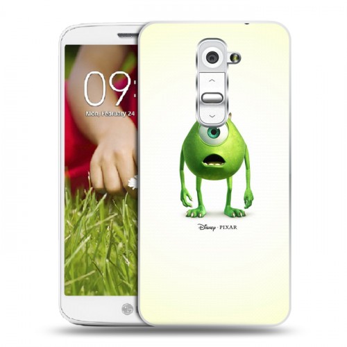 Дизайнерский пластиковый чехол для LG Optimus G2 mini Корпорация монстров
