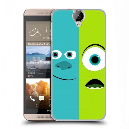Дизайнерский пластиковый чехол для HTC One E9+ Коорпорация монстров