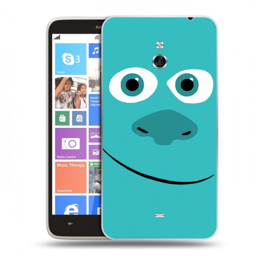 Дизайнерский пластиковый чехол для Nokia Lumia 1320 Коорпорация монстров