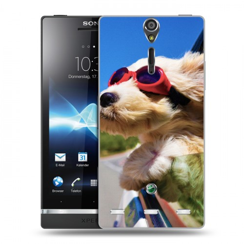 Дизайнерский пластиковый чехол для Sony Xperia S Собаки