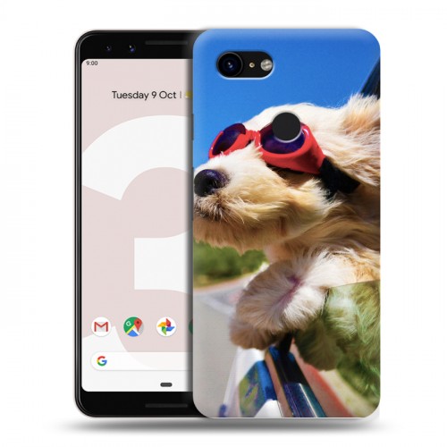 Дизайнерский пластиковый чехол для Google Pixel 3 Собаки