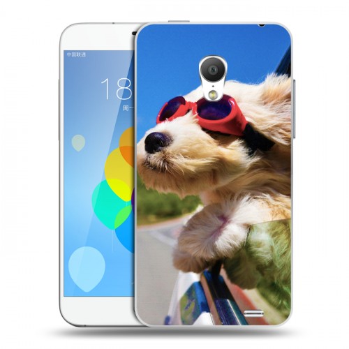 Дизайнерский силиконовый чехол для  Meizu MX3 Собаки