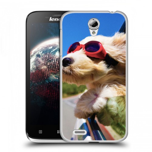 Дизайнерский пластиковый чехол для Lenovo A859 Ideaphone Собаки