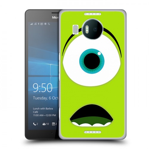 Дизайнерский пластиковый чехол для Microsoft Lumia 950 XL Коорпорация монстров