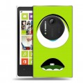 Дизайнерский пластиковый чехол для Nokia Lumia 1020 Коорпорация монстров